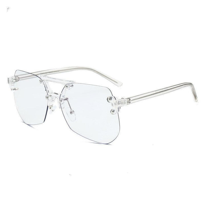 Anti-blue Glasses Rimless Flat Glasses Men - Mamofa Global Store