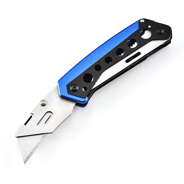 Stainless Steel Multifunctional Folding Utility Knife Wallpaper Paper Cutter - Mamofa Global Store