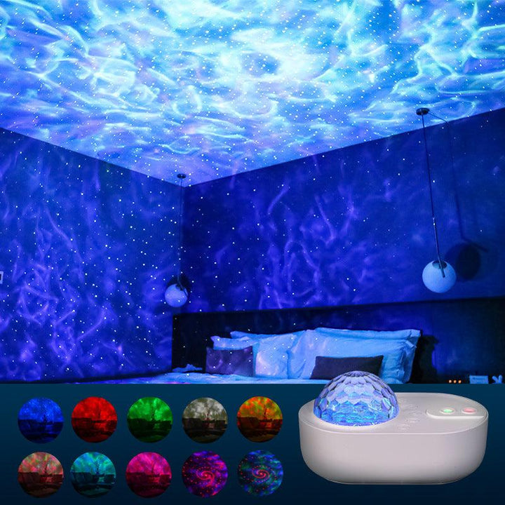 Music Laser Projection Starry Sky Light - Mamofa Global Store