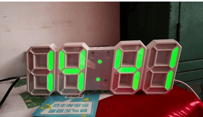 3D Luminous LED Digital Clock, Simple And Versatile At Home - Mamofa Global Store