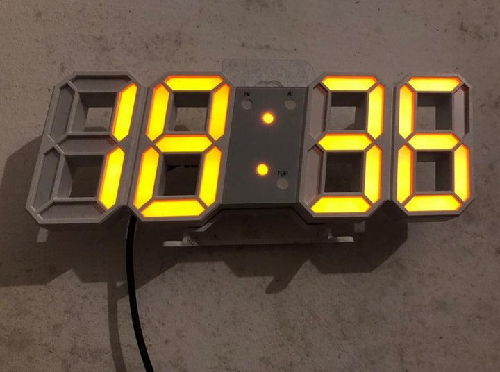 3D Luminous LED Digital Clock, Simple And Versatile At Home - Mamofa Global Store