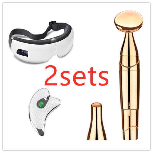 Bluetooth Music Eye Massager Air Pressure Hot Compress Dark Circles Eye Care - Mamofa Global Store