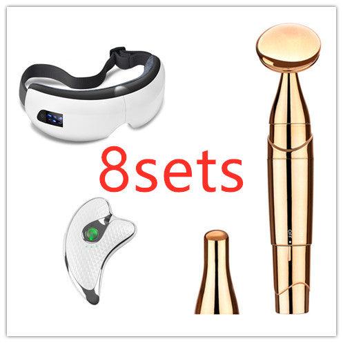 Bluetooth Music Eye Massager Air Pressure Hot Compress Dark Circles Eye Care - Mamofa Global Store