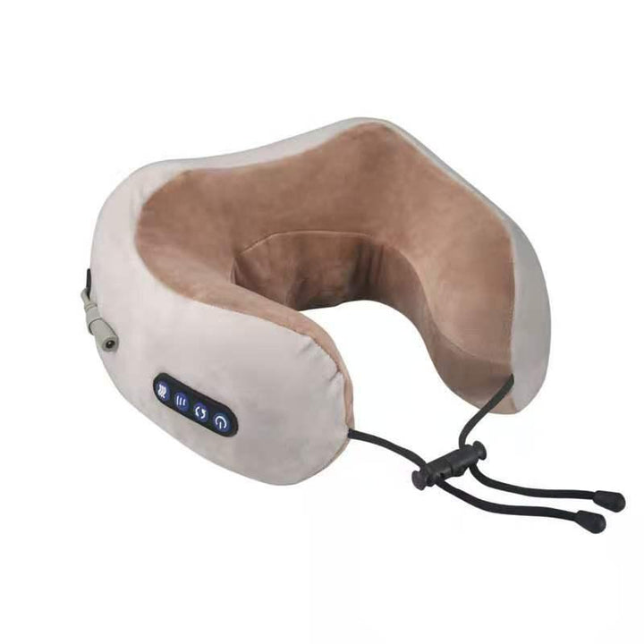 U Shaped Massage Pillow Neck Massage Device Electric Neck Massager Apparatus Shoulder Back Cervical Massager For Body Relaxation - Mamofa Global Store