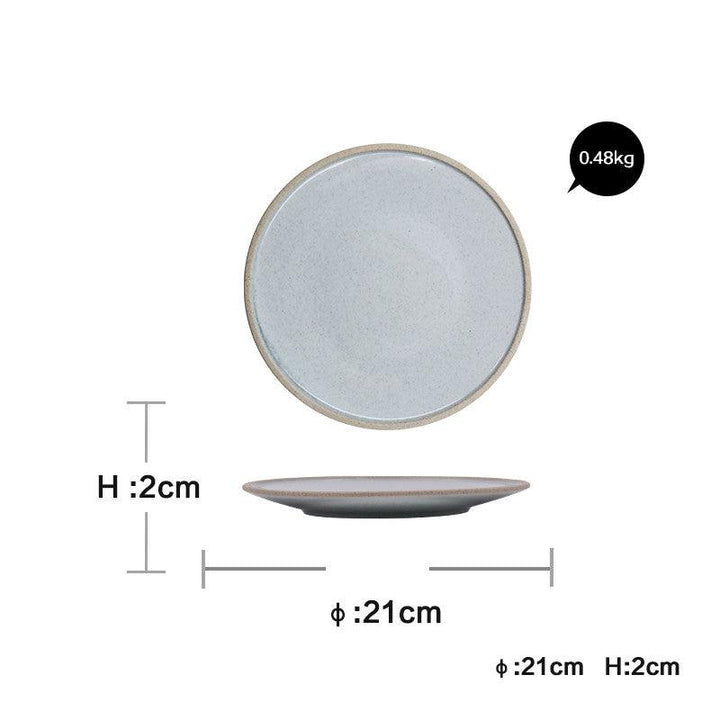 Household Dinner Plate, Flat Plate, Bowl And Plate Set - Mamofa Global Store