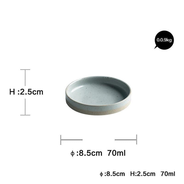 Household Dinner Plate, Flat Plate, Bowl And Plate Set - Mamofa Global Store