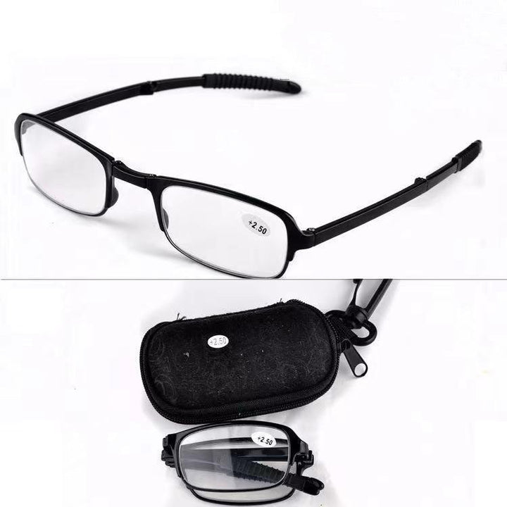 New Reading Glasses Plastic Folding Resin Portable Glasses - Mamofa Global Store