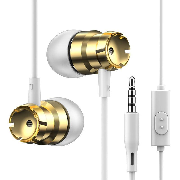 Metal turbo in-ear headphones - Mamofa Global Store