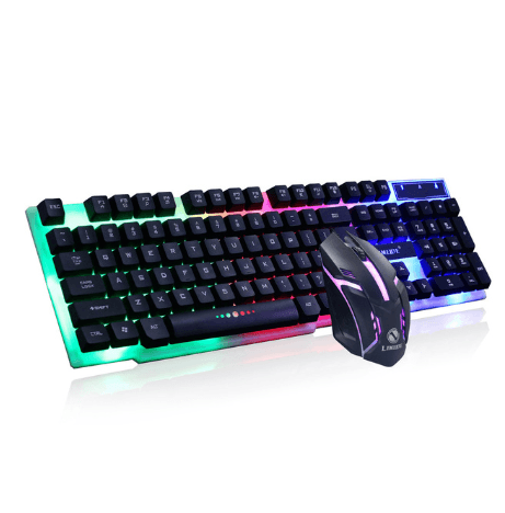 Backlit keyboard and mouse - Mamofa Global Store