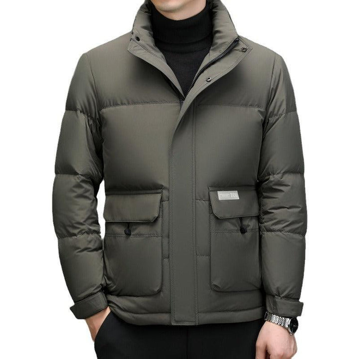 High Sense Stand-up Collar Down Jacket Men's Winter - Mamofa Global Store