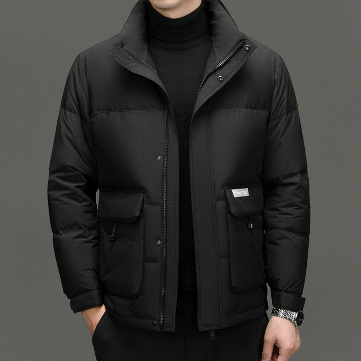 High Sense Stand-up Collar Down Jacket Men's Winter - Mamofa Global Store