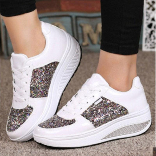 Sequin women's sneakers - Mamofa Global Store