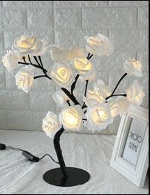 LED Tree Lamp Rose Small Tree Lamp Modeling Lamp Table Lamp - Mamofa Global Store