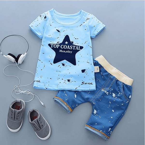 2021 summer baby boys outfits sports - Mamofa Global Store