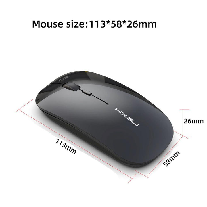 M60 Rechargeable Wireless Mouse Mute Mouse - Mamofa Global Store