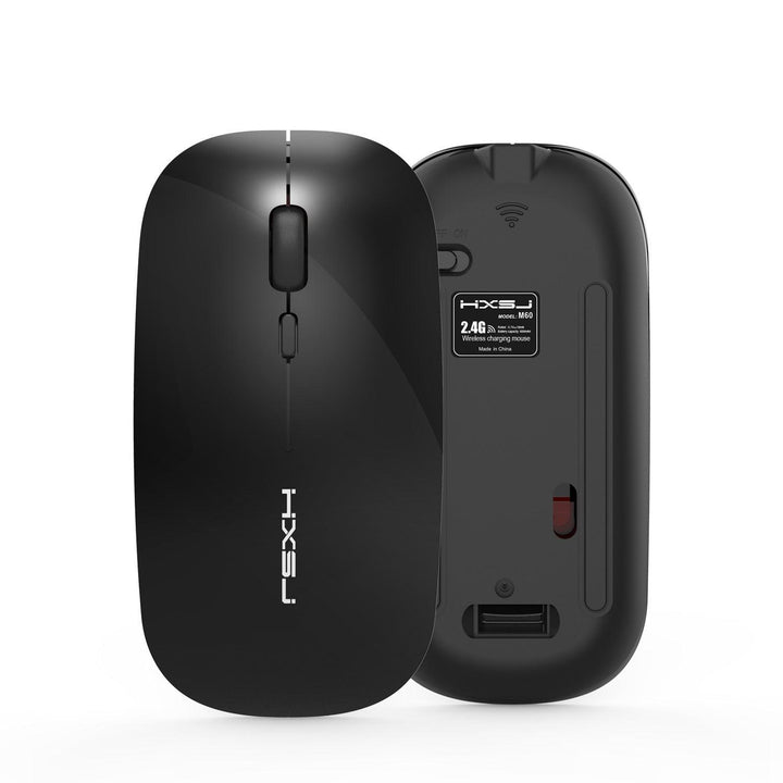 M60 Rechargeable Wireless Mouse Mute Mouse - Mamofa Global Store