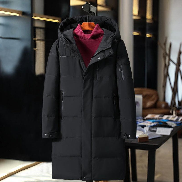 Long padded down jacket for men - Mamofa Global Store