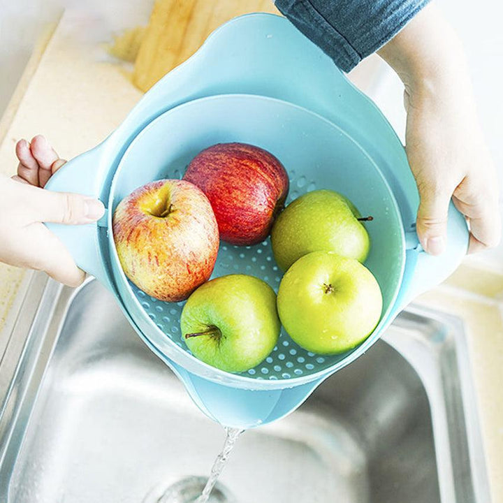 Multi-purpose Kitchen Drain Basket Bowl - Mamofa Global Store