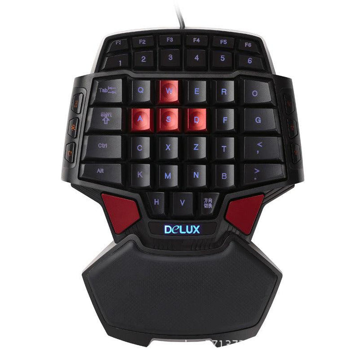 Professional single-hand lol game electronic competition keyboard palm dota mobile phone peripheral small keyboard - Mamofa Global Store