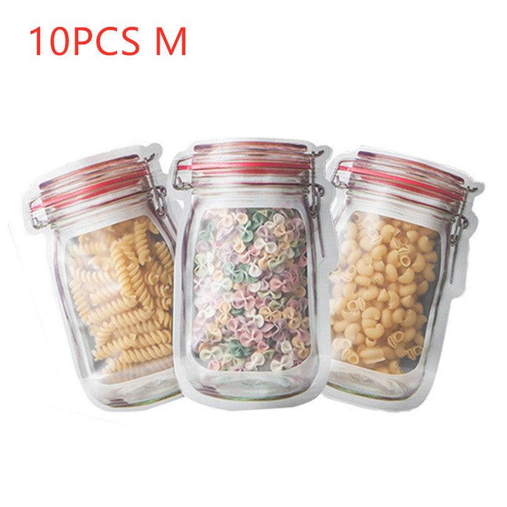 Reusable Snack Storage Bag Nut Biscuit Waterproof Sealed Food Storage Bag Snack Storage Travel Food Assortmen Bag Kitchen Tools - Mamofa Global Store