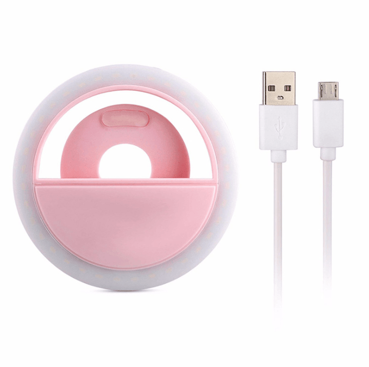 Mobile phone fill light USB charging model rk12 mobile phone self-timer beauty fill light - Mamofa Global Store