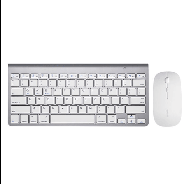 Usb Slim Mouse Mini Wireless Keyboard - Mamofa Global Store