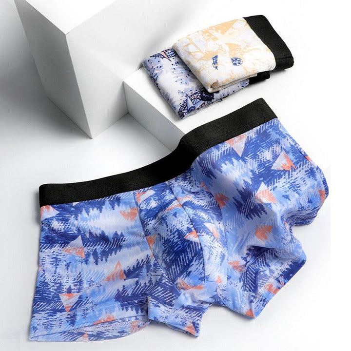 Men's Underwear Ice Silk Traceless Summer - Mamofa Global Store