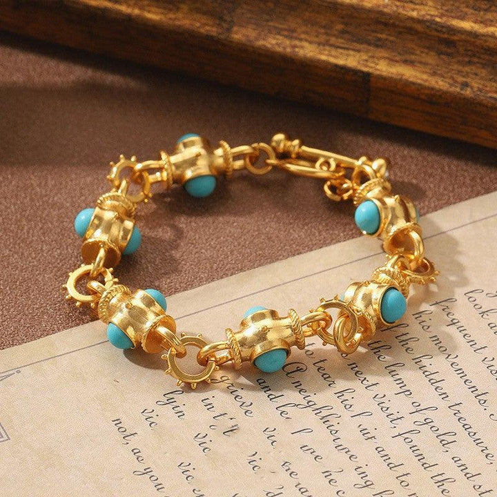 Super Fairy Stitching Color Geometric Glazed Bracelet - Mamofa Global Store