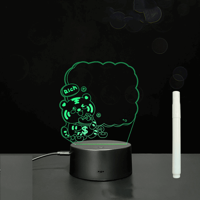 Acrylic Board Handwriting Message Board LED Light - Mamofa Global Store