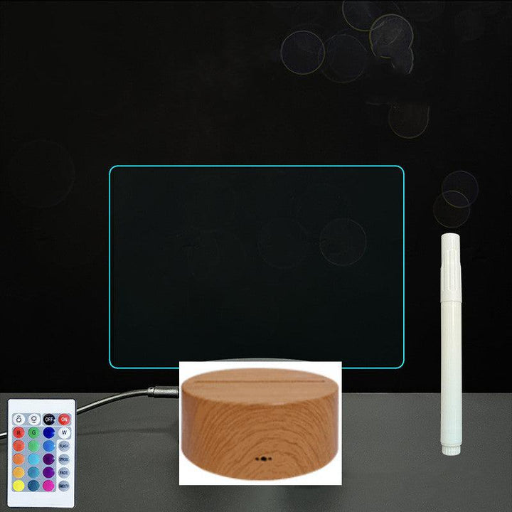 Acrylic Board Handwriting Message Board LED Light - Mamofa Global Store