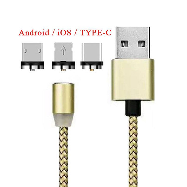 Compatible with Apple , YBD 1m magnetic LED charging cable - Mamofa Global Store