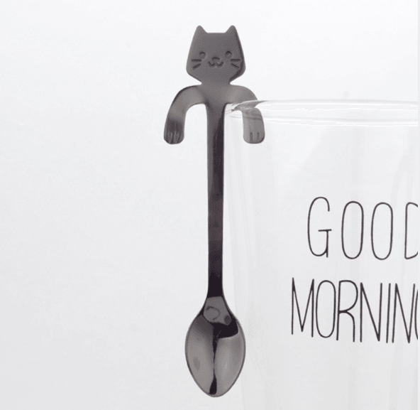 Coffee spoon, 304 creative stainless spoon, dessert spoon, cute cartoonhandle, hangingfeces coffee spoon - Mamofa Global Store