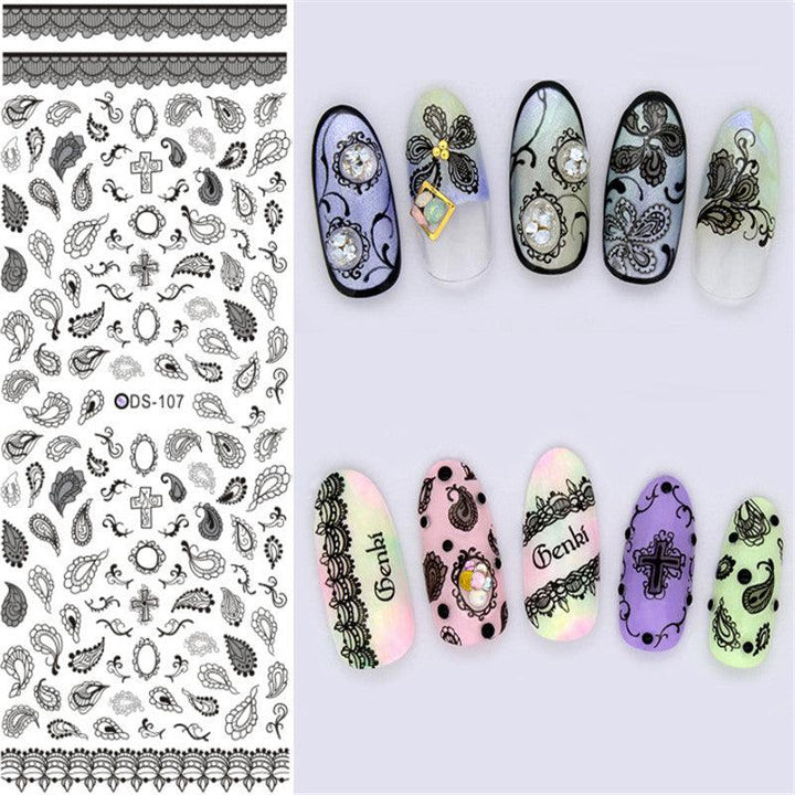 Watermark sticker decal nail sticker - Mamofa Global Store