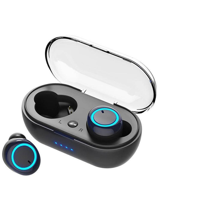 Y50 TWS Bluetooth Wireless Headset Stereo Sports Earbud Smart Phone Charging Box - Mamofa Global Store