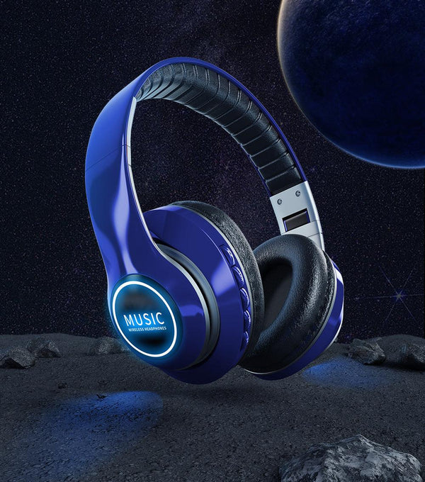 Colorful glowing cool headphones - Mamofa Global Store