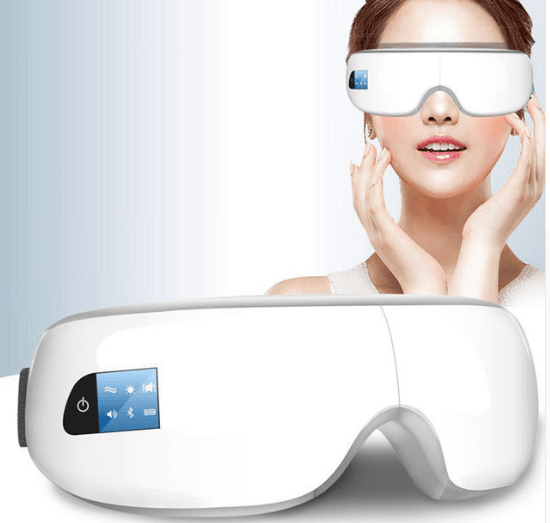 Bluetooth Music Eye Massager Air Pressure Hot Compress Dark Circles Eye Care - Mamofa Global Store