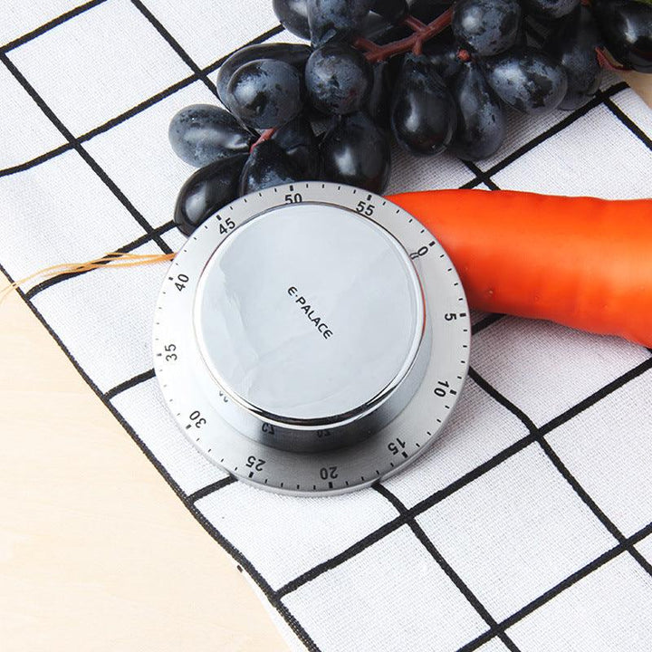 Kitchen Stainless Steel Mechanical Timer Alarm Clock Reminder - Mamofa Global Store