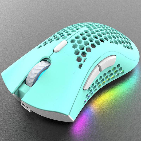 Wireless mouse game luminous RGB electric charging mouse - Mamofa Global Store