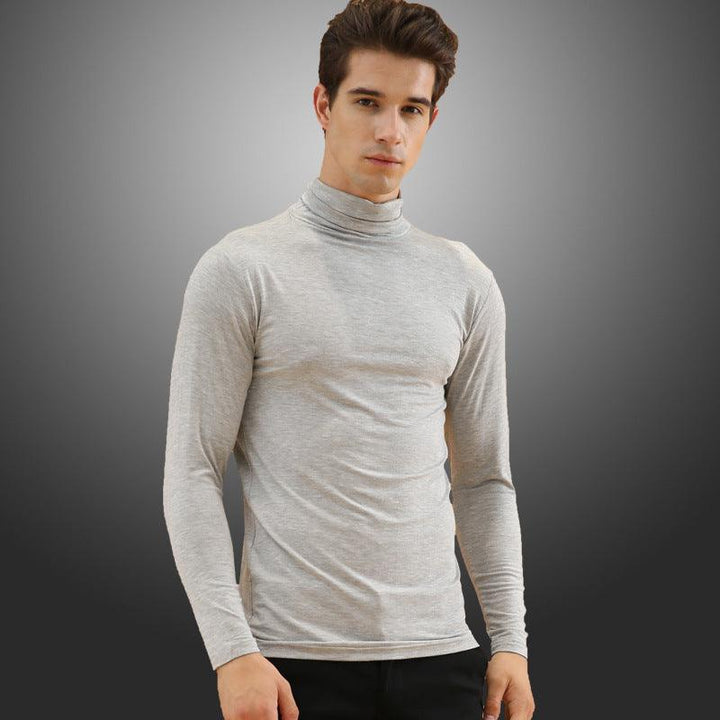 Men's high neck lapel thermal underwear - Mamofa Global Store