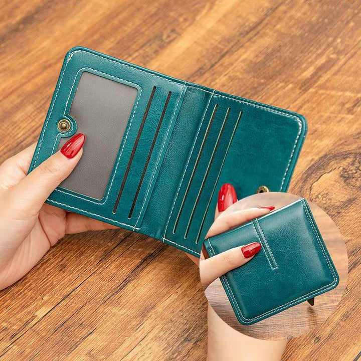 Driving License Protective Case Mini Short Small Wallet - Mamofa Global Store