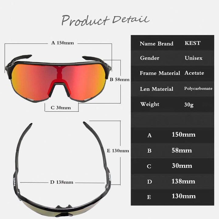 Bicycle glasses fishing driving glasses - Mamofa Global Store