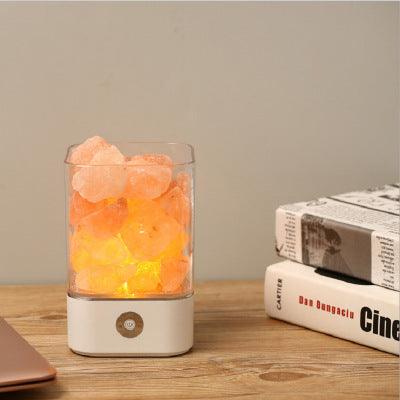 USB Crystal Light Himalayan Salt LED Lamp - Mamofa Global Store