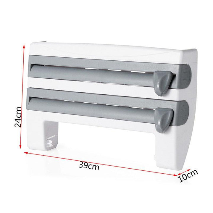 4-In-1 Kitchen Roll Holder Dispenser - Mamofa Global Store