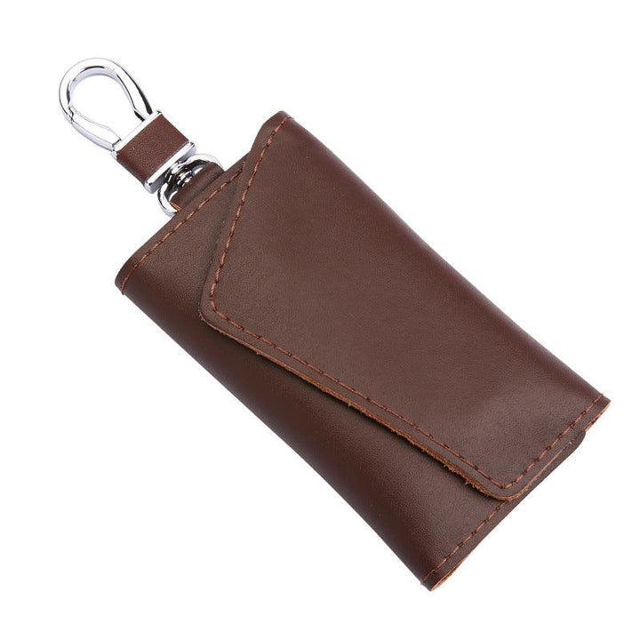 Large Capacity Real Leather Car Key Case - Mamofa Global Store