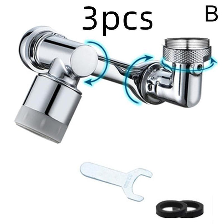 Universal 1080 Swivel Faucet Aerator Multifunction Faucet Extender Universal Swivel Splash Resistant Shower - Mamofa Global Store