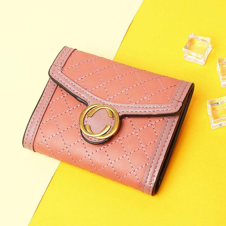 Wallet Multi Card Coin Purse Zeng Color Short Women - Mamofa Global Store