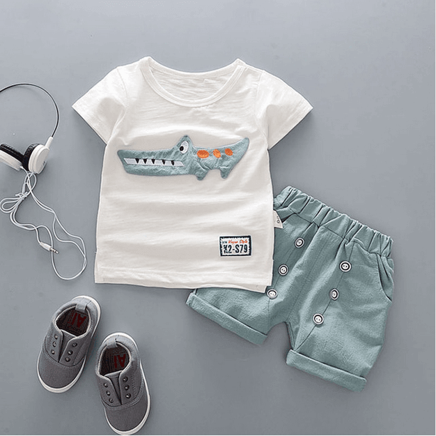 2021 summer baby boys outfits sports - Mamofa Global Store