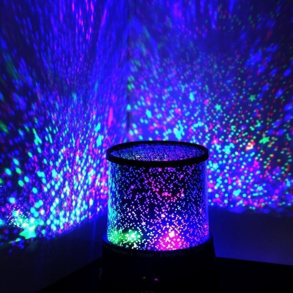 LED Night Light Projector Lamp Colorful Star Light (Random Color) - Mamofa Global Store