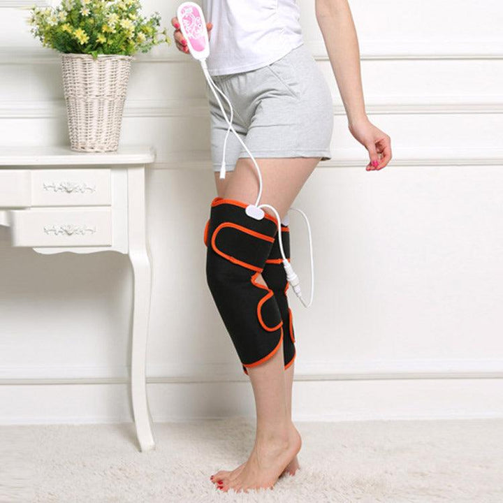 Warm heat electric heating knee protector leg vibration multi-function leg joint massager - Mamofa Global Store