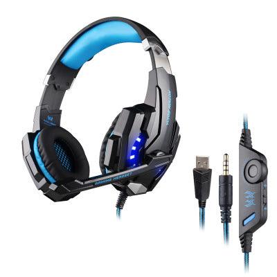 G9000 Headphones Gaming Headset with Microphone 3.5+USB Single Hole Headset for PS4 - Mamofa Global Store